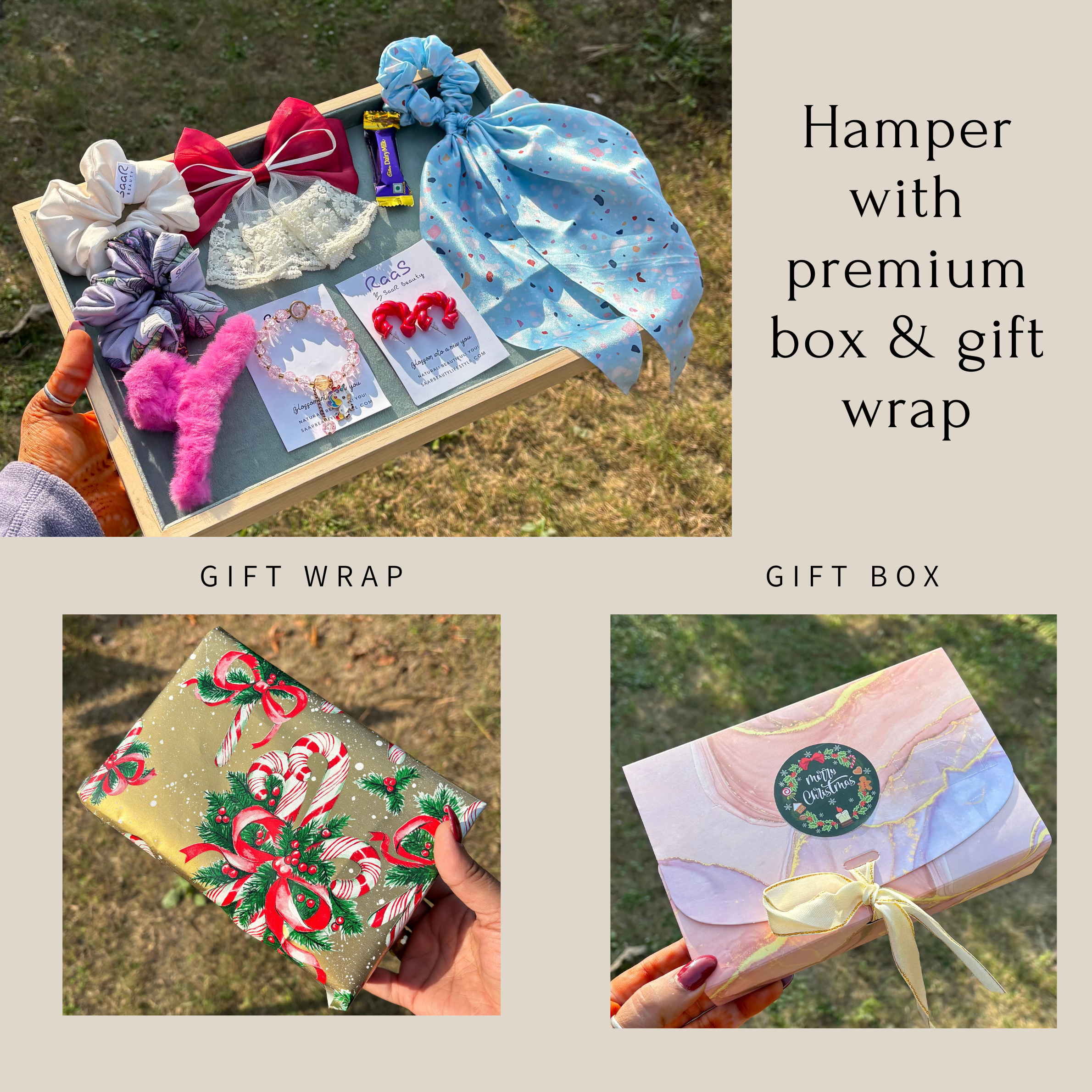 Saar Beauty Christmas Luxe Gift Hamper – Set of 8