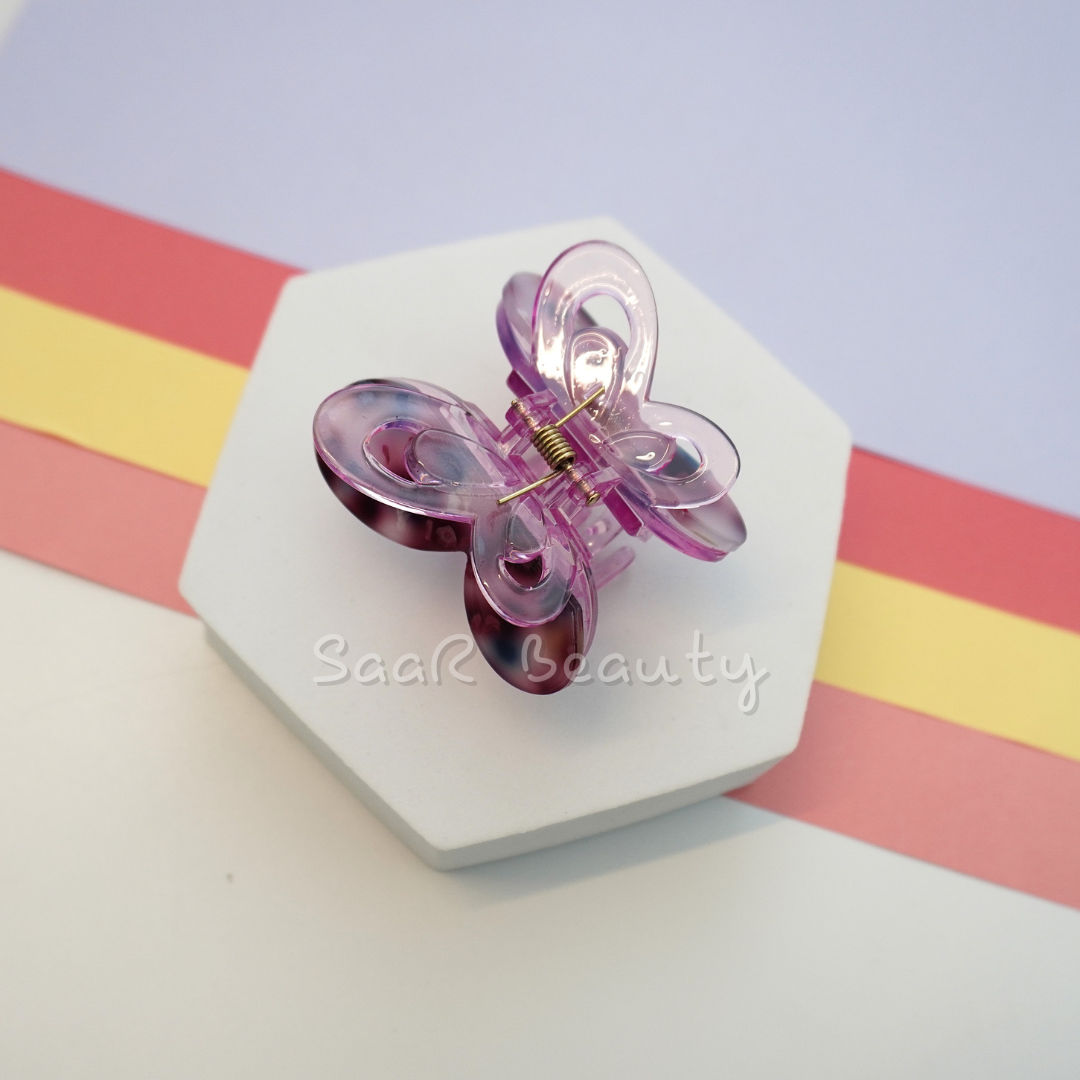 Butterfly Medium Claw Clips for Women – Stylish & Sturdy Hair Accessory