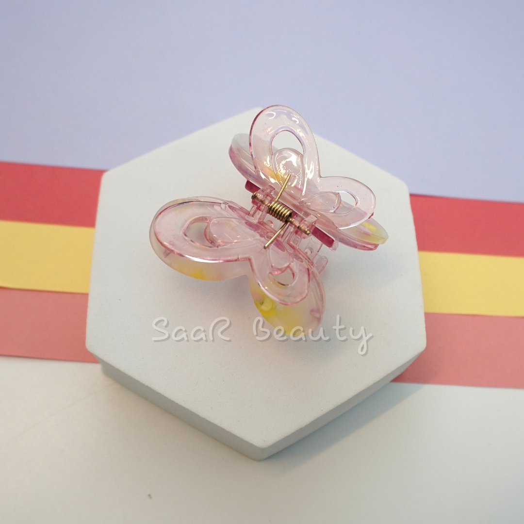 Butterfly Medium Claw Clips for Women – Stylish & Sturdy Hair Accessory