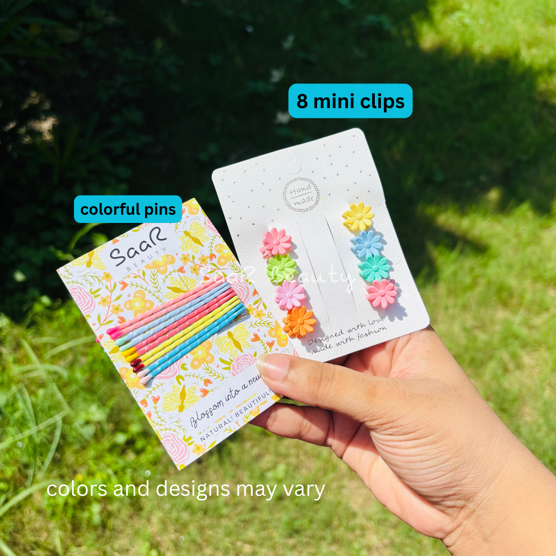 21 Piece Hair Accessories & Jewelry Hamper โ Budget Steal Deal by Saar Beauty