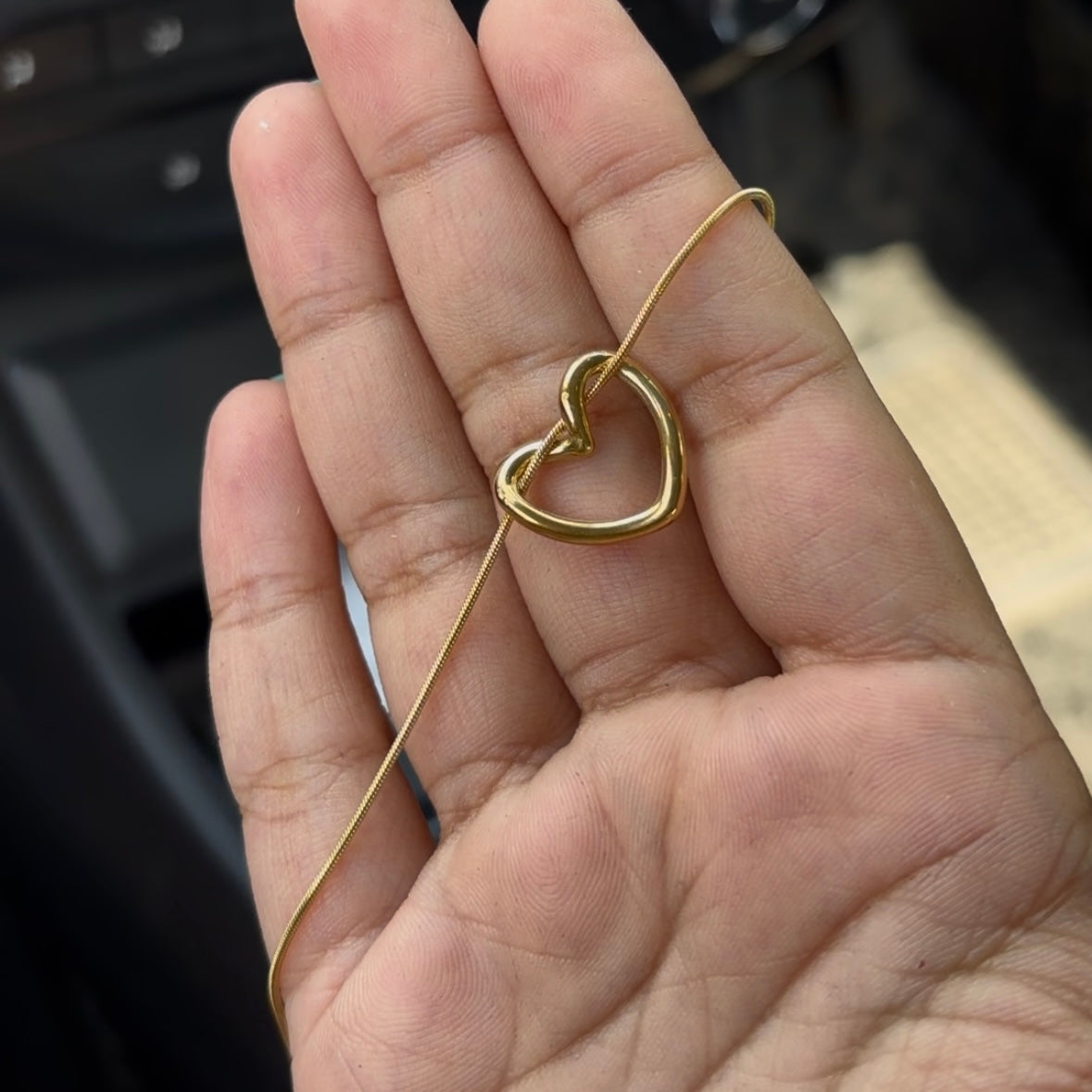 Forever Love Minimal Heart Anklet – Waterproof & Durable