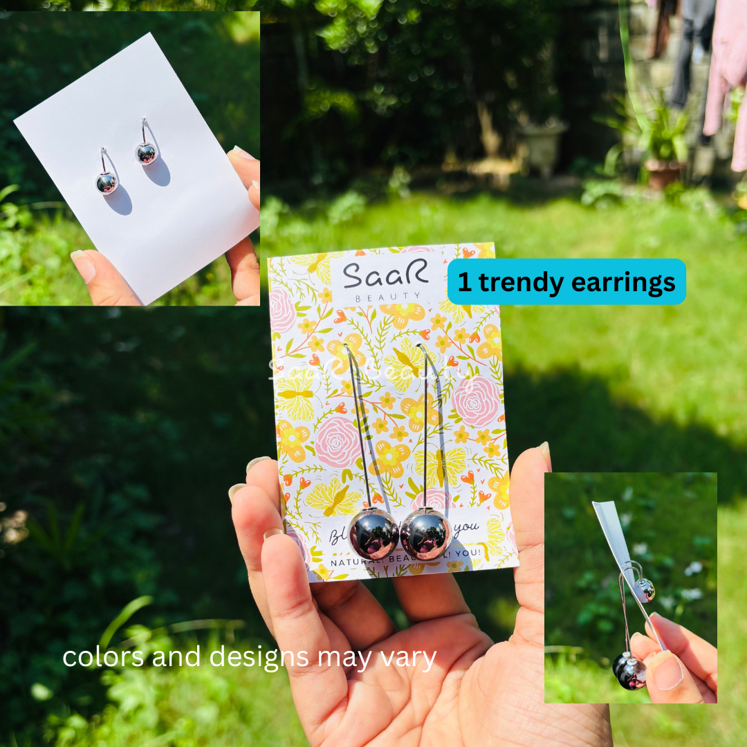 21 Piece Hair Accessories & Jewelry Hamper โ Budget Steal Deal by Saar Beauty