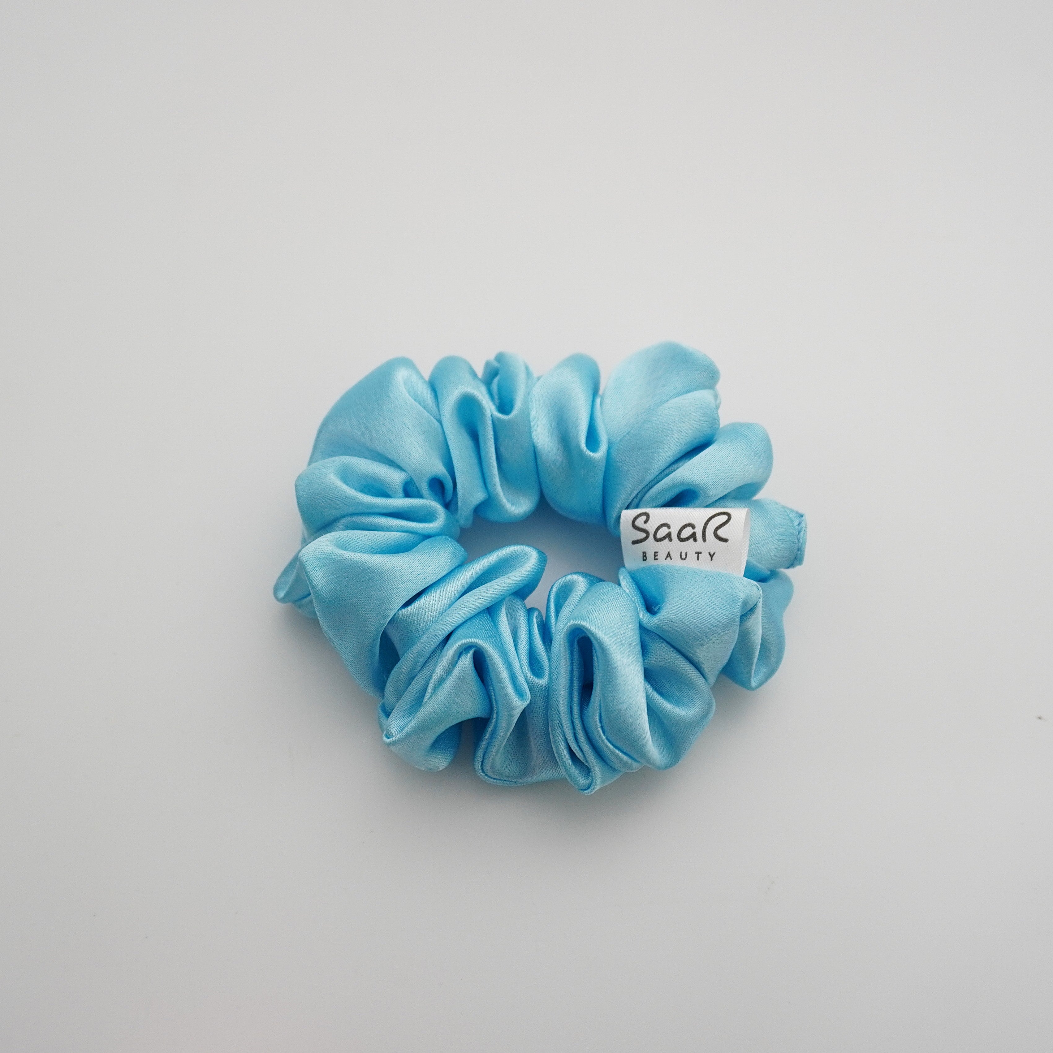 SaaR Beauty Fluffy Silk Satin Scrunchies – Soft, Luxurious, and Perfect for All Hair Types