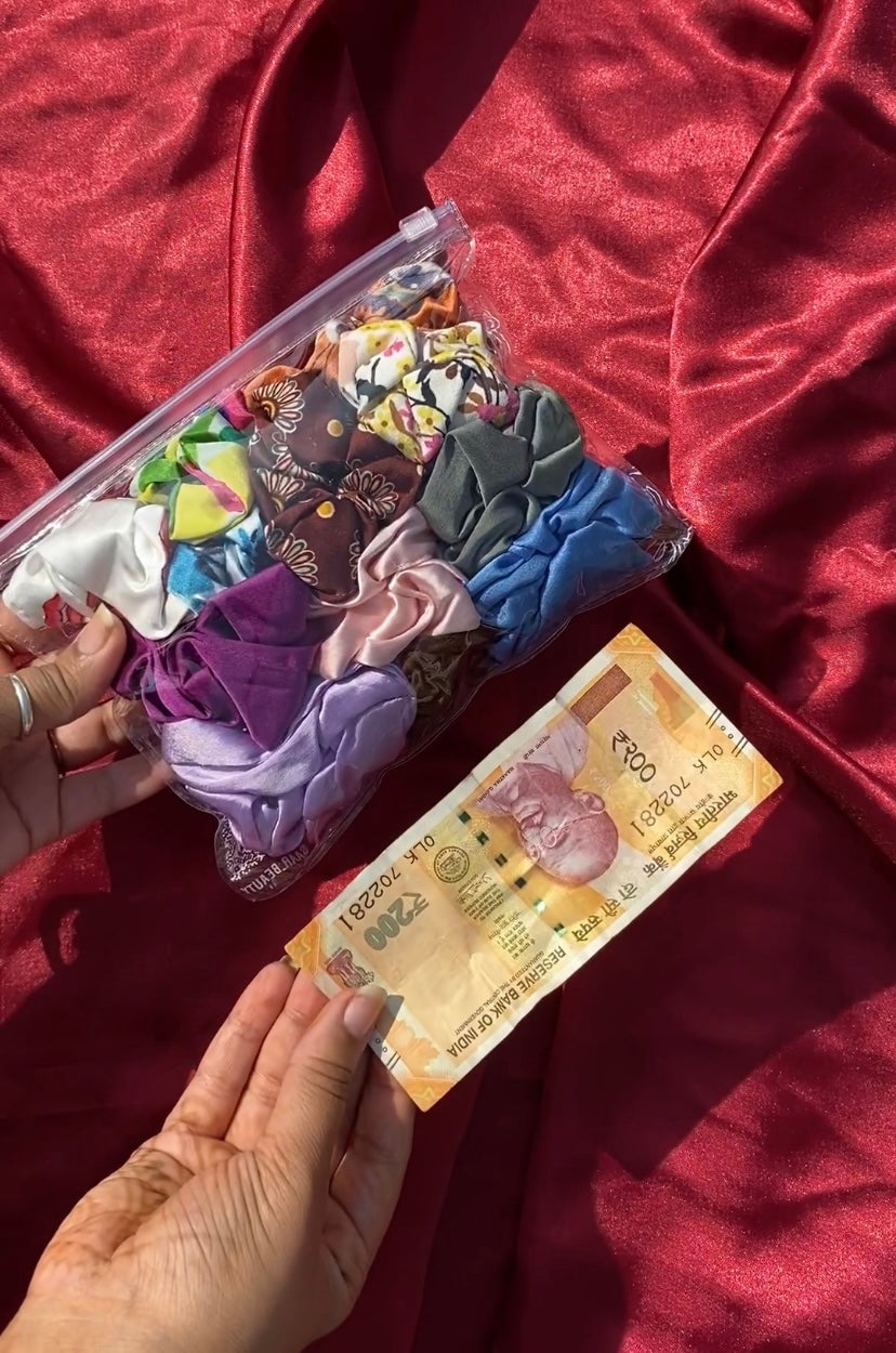 FREE 12 Scrunchies