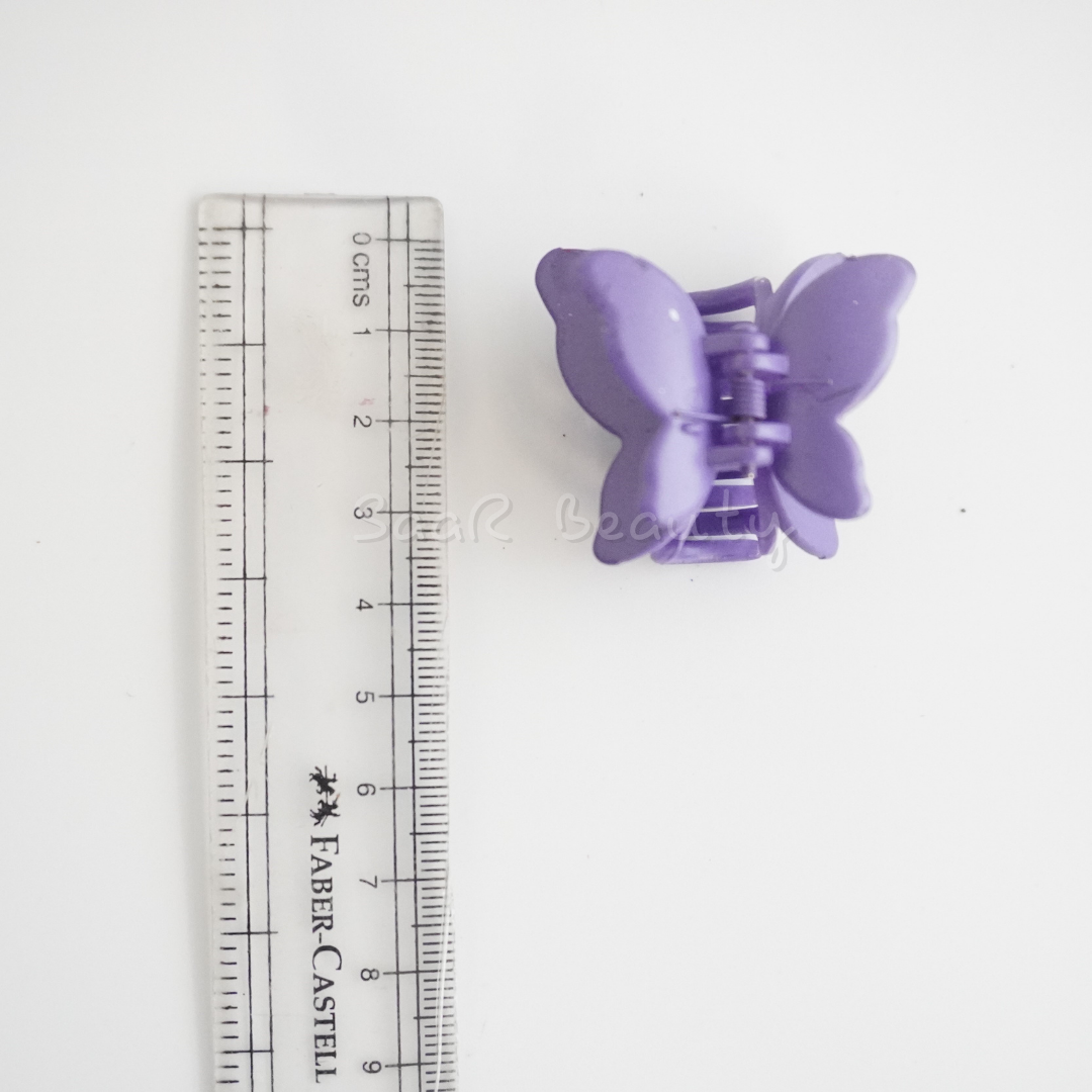 MINI BUTTERFLY CLAW CLUTCHER SOLID COLOURS