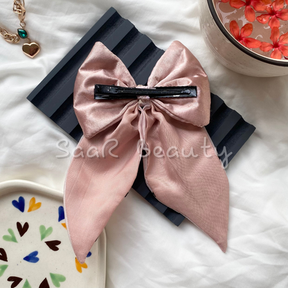 VALENTINES LIMITED EDITION GOLDEN HEART BOW CLIP