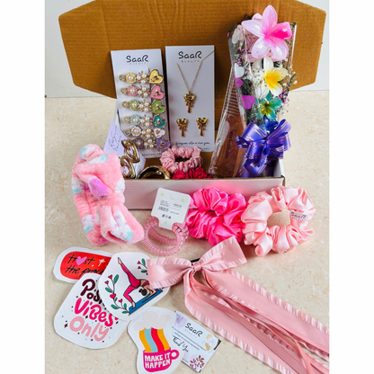 Premium Valentine’s Day Gift Hamper by SaaR Beauty – Romantic Hair Accessories & More