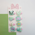 Shop the Korean Panda & Smiley Hair Clip Set of 8! Imported, premium-quality clips with cute designs for kids, girls, and women. Perfect for thick and thin hair in vibrant shades.