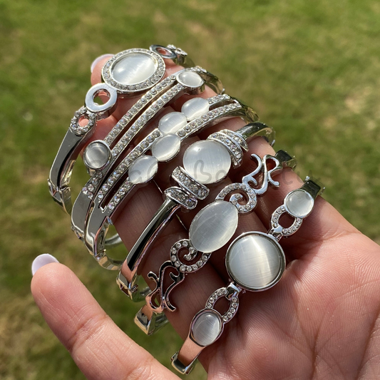 EXCLUSIVE AD SILVER BRACELET