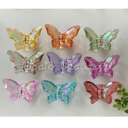 HOLOGRAPHIC MEDIUM BUTTERFLY CLAW