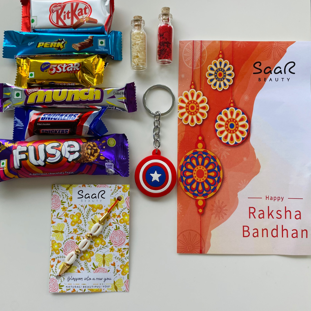 PREMIUM LUCKY KODI RAKHI GIFT SET