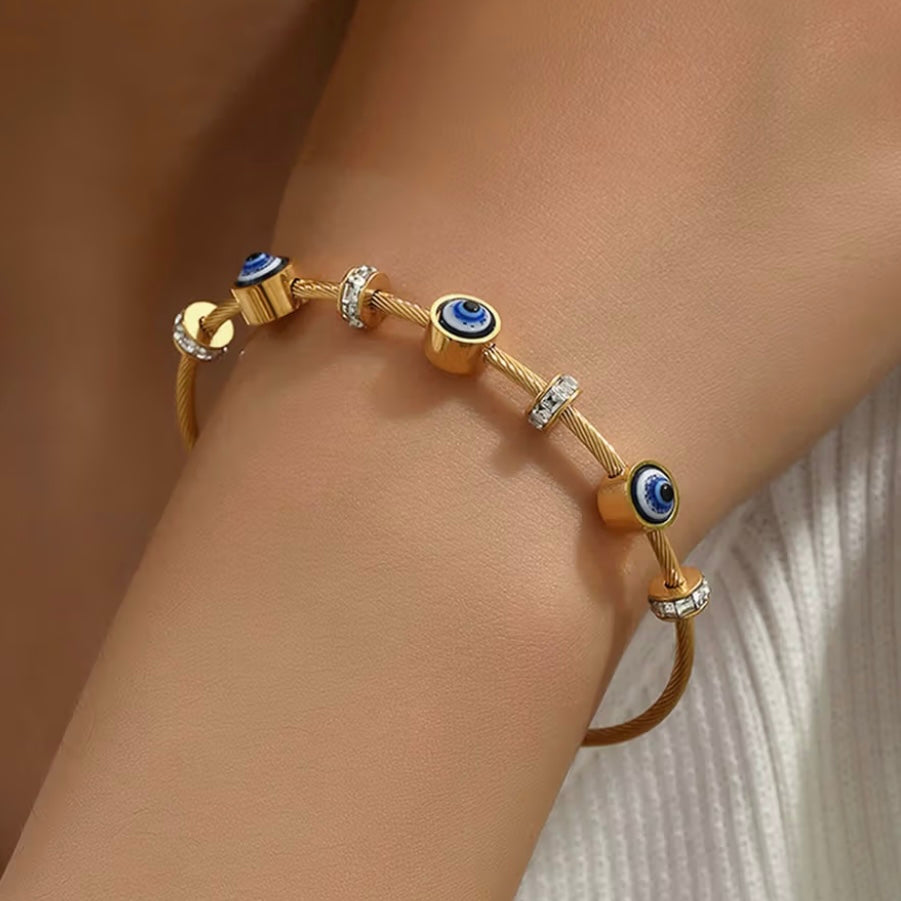Waterproof Protecting Evil Eye Bracelet