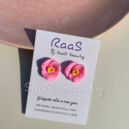 ROSE TOPS STUD EARRINGS