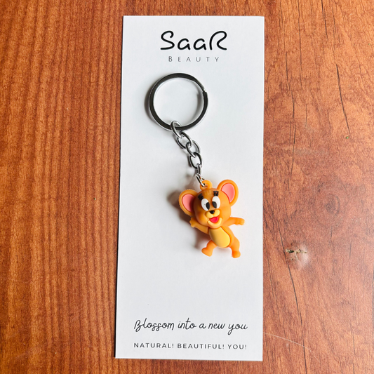 Premium Cute Keychains – Durable, Stylish & Adorable Cartoon Charms by Saar Beauty