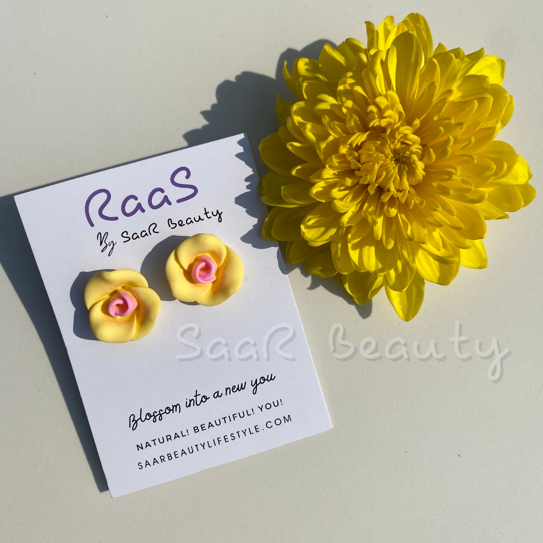 ROSE TOPS STUD EARRINGS