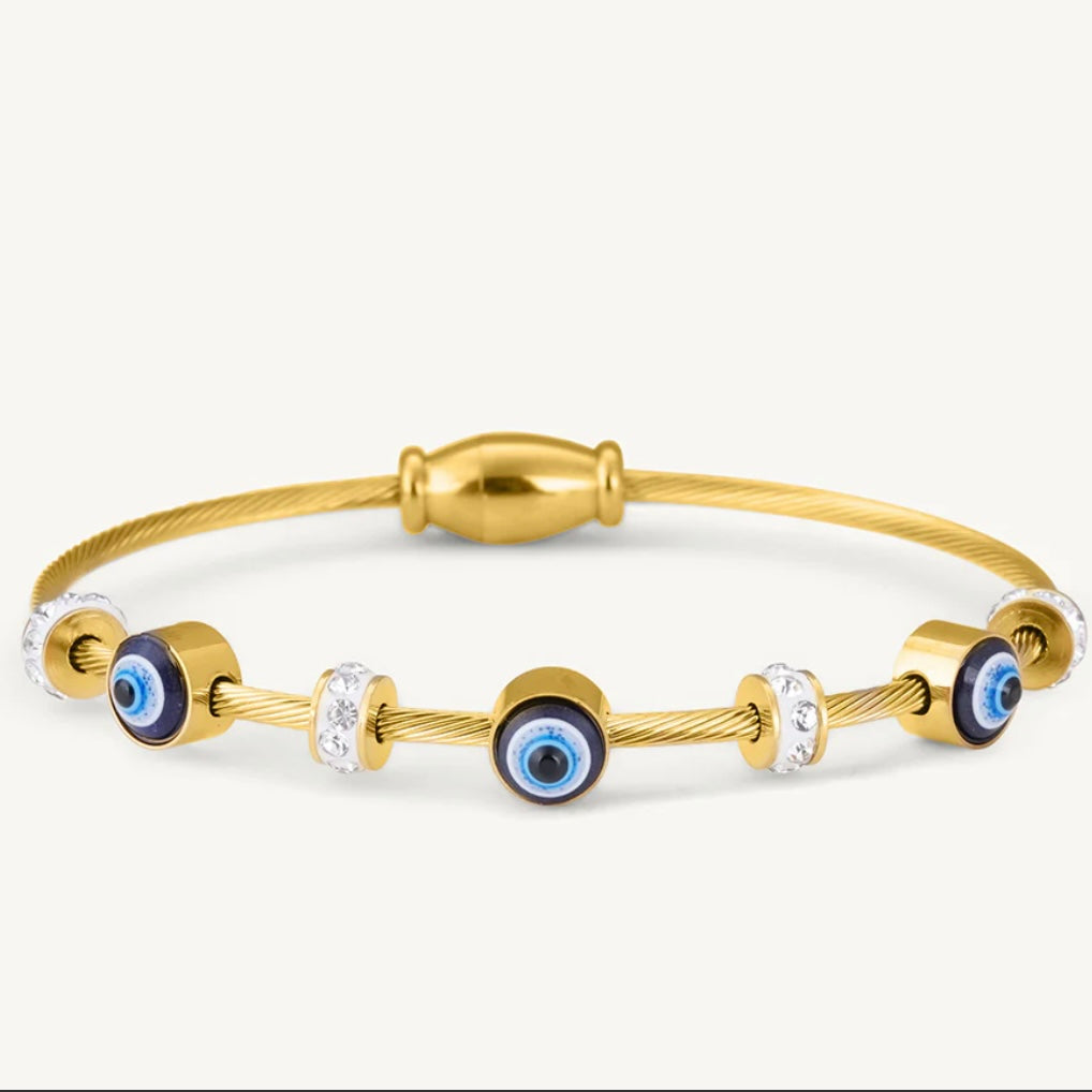 Waterproof Protecting Evil Eye Bracelet
