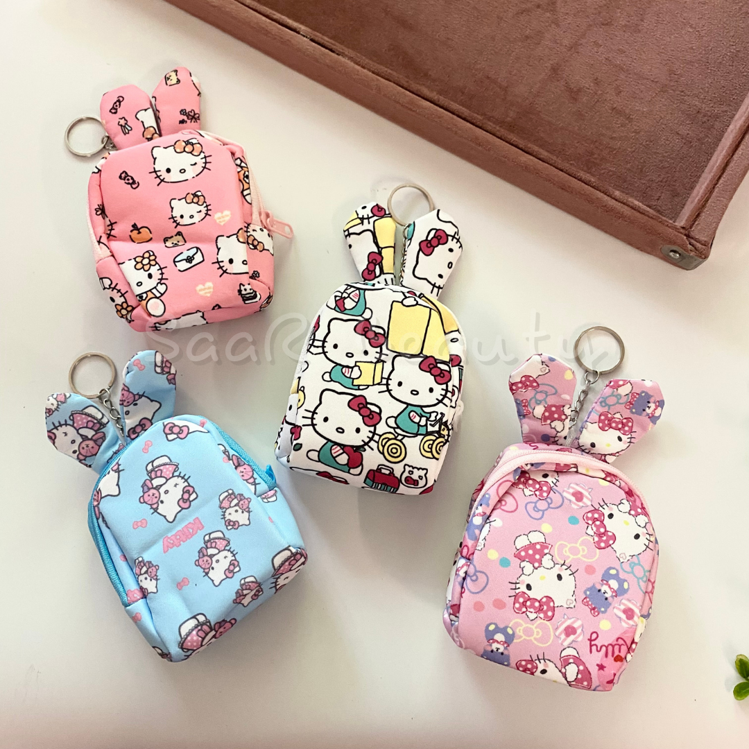 KITTY KEY CHAIN POUCH