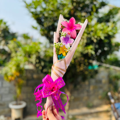 Compact Flower Claw Clip Bouquet Gift Set – Perfect Hair Accessories by SaaR Beauty – Set of 4 Hair Clutchers- premium korean packaging