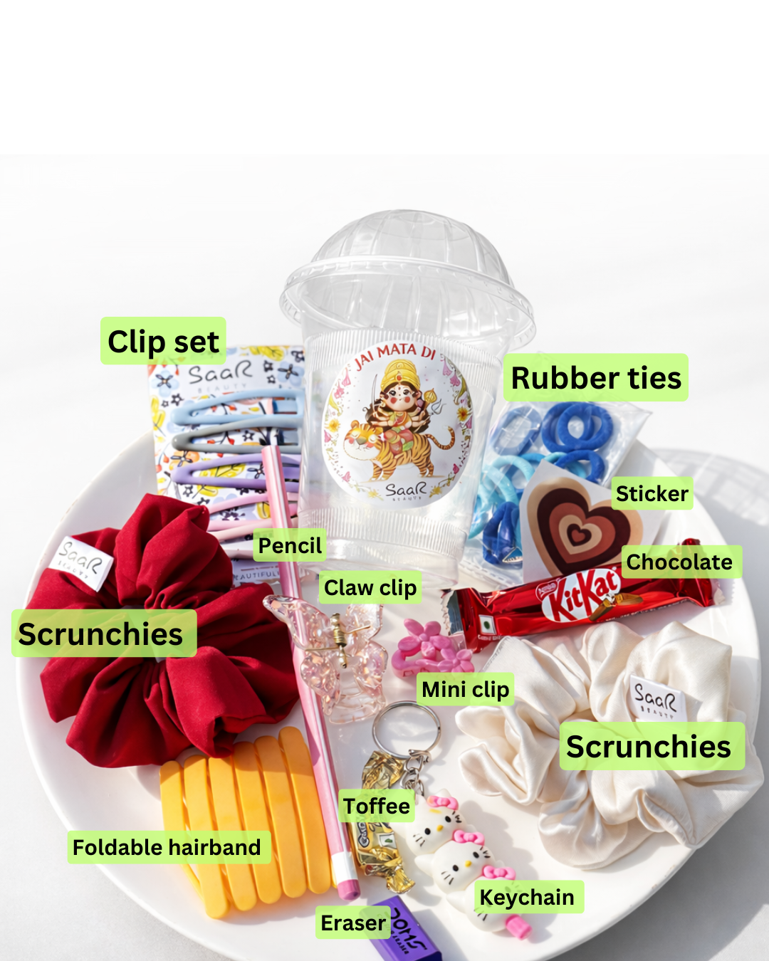 Kanya Pujan Hamper in Cute Cup – Navratri Return Gift for Girls