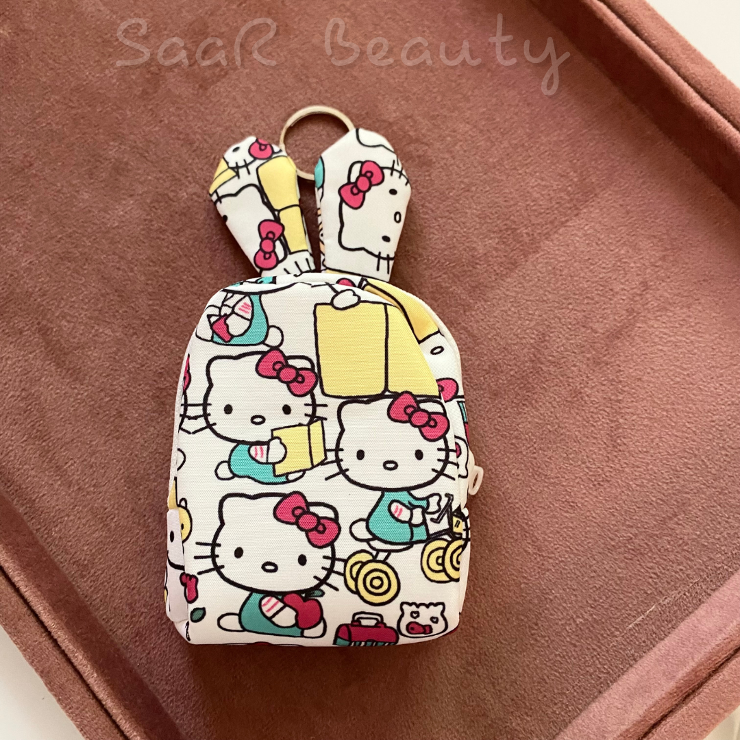 KITTY KEY CHAIN POUCH