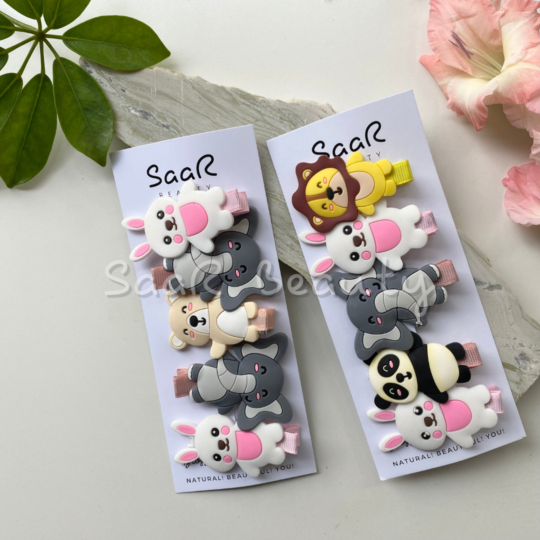 Alligator Cartoon Clips Combo OF 5