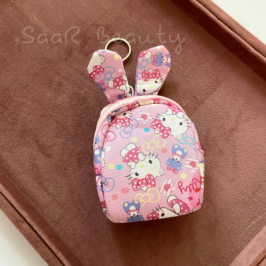 KITTY KEY CHAIN POUCH