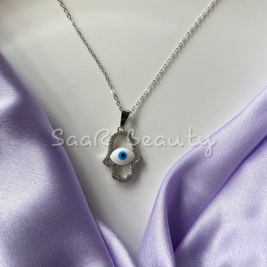 ANTI TARNISH EVIL EYE NECKLACE