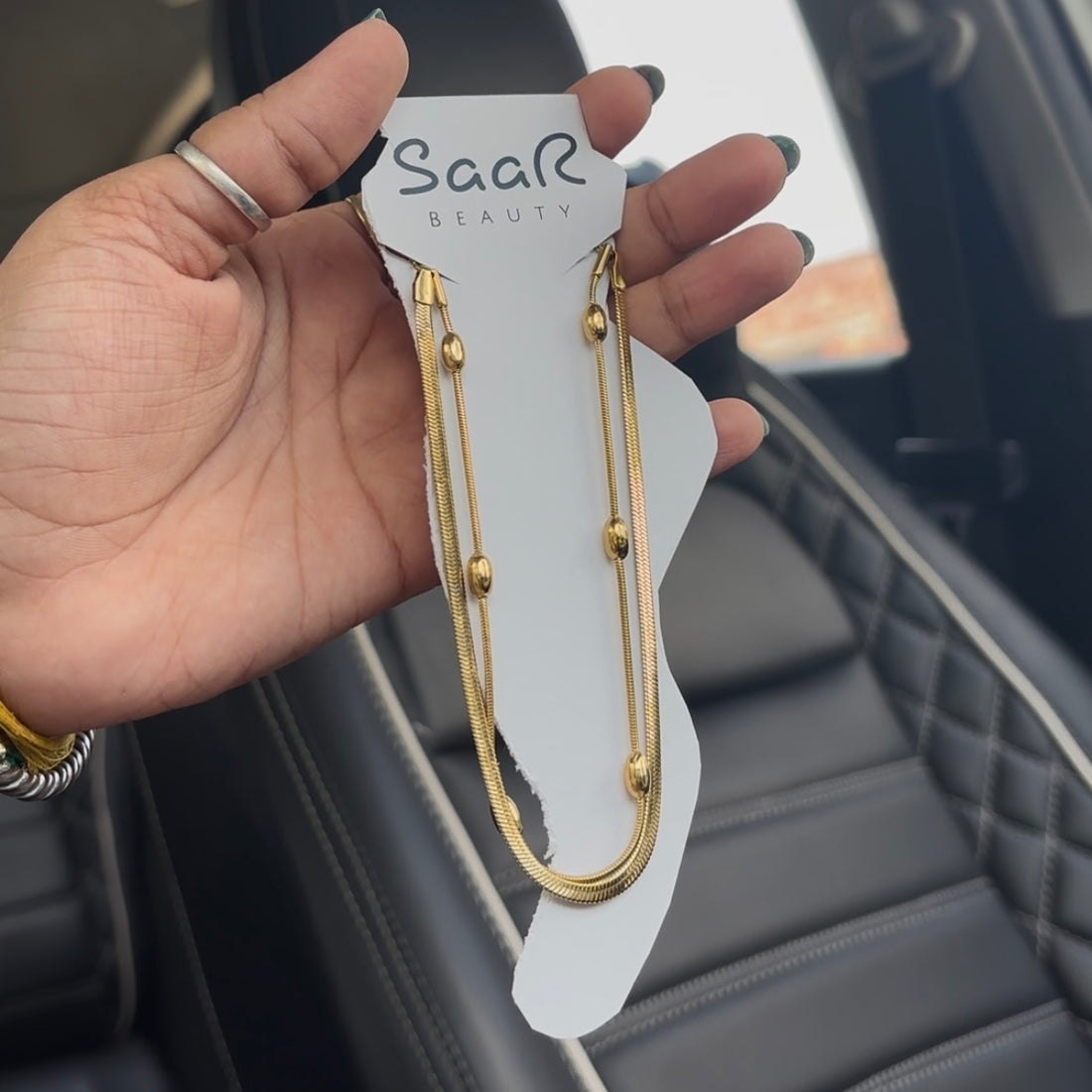 Luxe Layered Everyday Anklet – Non-Tarnish &amp; Waterproof