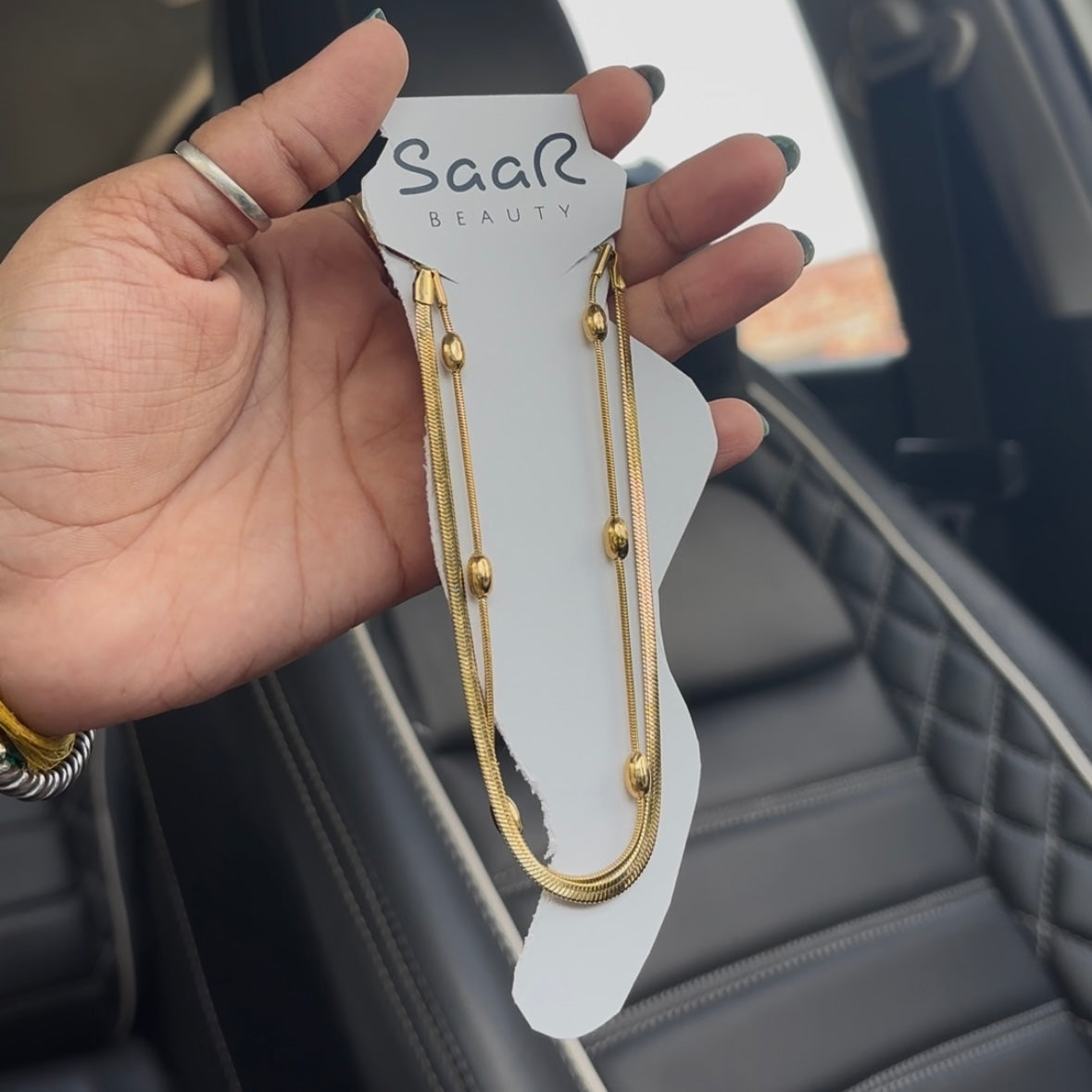 Luxe Layered Everyday Anklet – Non-Tarnish &amp; Waterproof