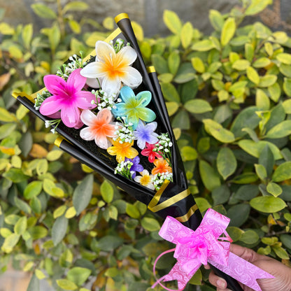 Stylish Flower Claw Clip Gift Set – Perfect for Every Occasion by SaaR Beauty – Set of 10 Hair Clutchers- premium korean packaging