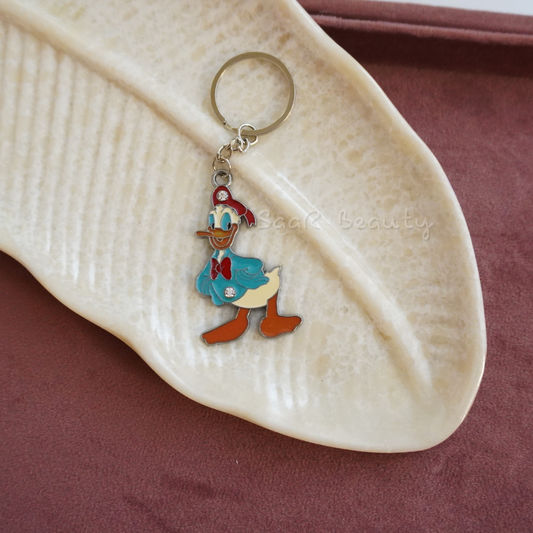 Stainless Steel Donald Duck Key Chain – Fun & Durable Accessory