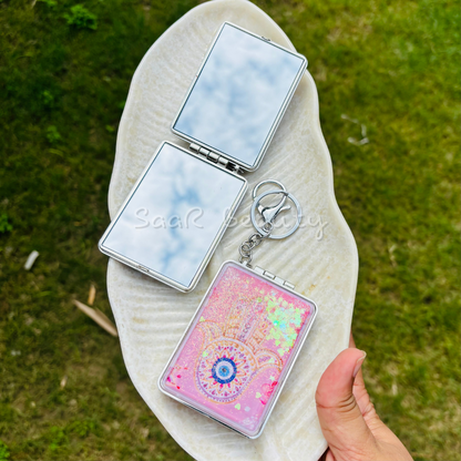 Saar Beauty Pocket Glam Mirror Keychain