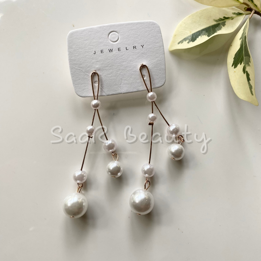 PEARL PARADISE KOREAN EARRINGS