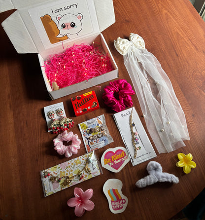 Sorry Hamper Gift Box | Cute Apology Gift Set with Accessories &amp; Chocolates