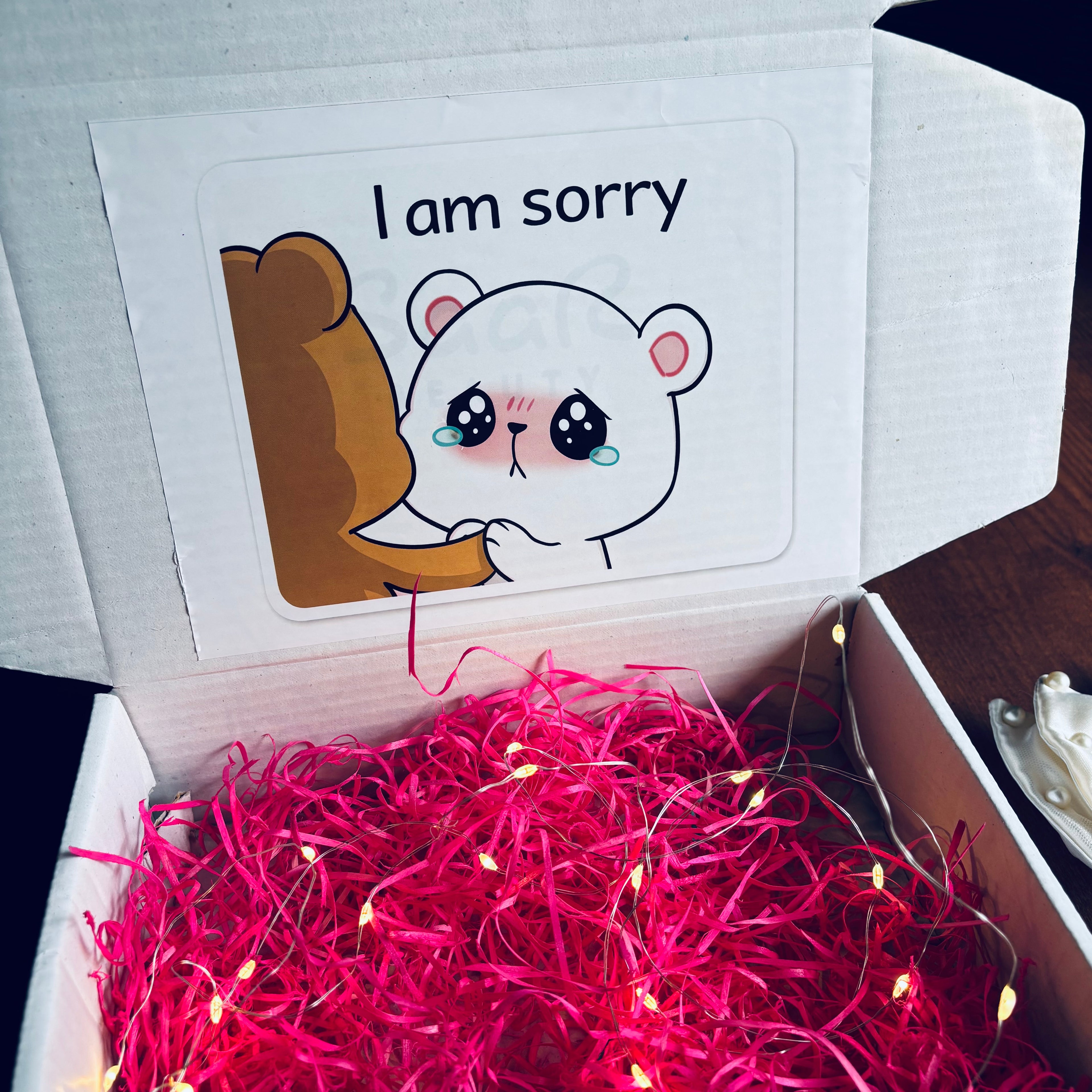 Sorry Hamper Gift Box | Cute Apology Gift Set with Accessories &amp; Chocolates