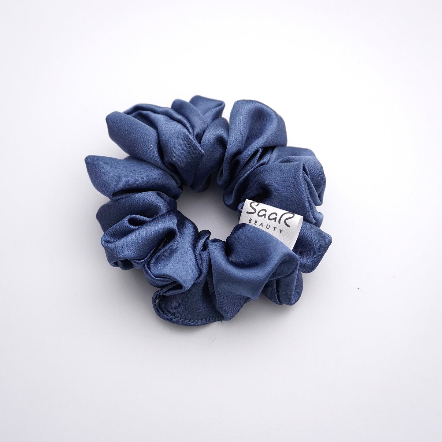 SaaR Beauty Fluffy Silk Satin Scrunchies – Soft, Luxurious, and Perfect for All Hair Types