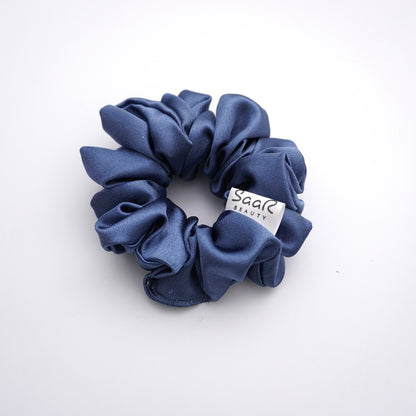 SaaR Beauty Fluffy Silk Satin Scrunchies – Soft, Luxurious, and Perfect for All Hair Types