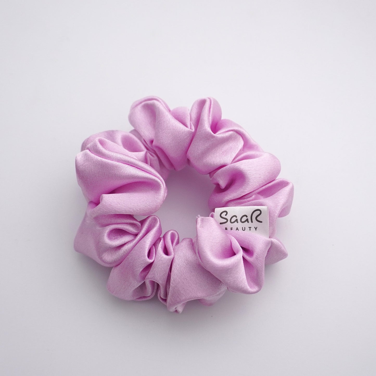 SaaR Beauty Fluffy Silk Satin Scrunchies – Soft, Luxurious, and Perfect for All Hair Types