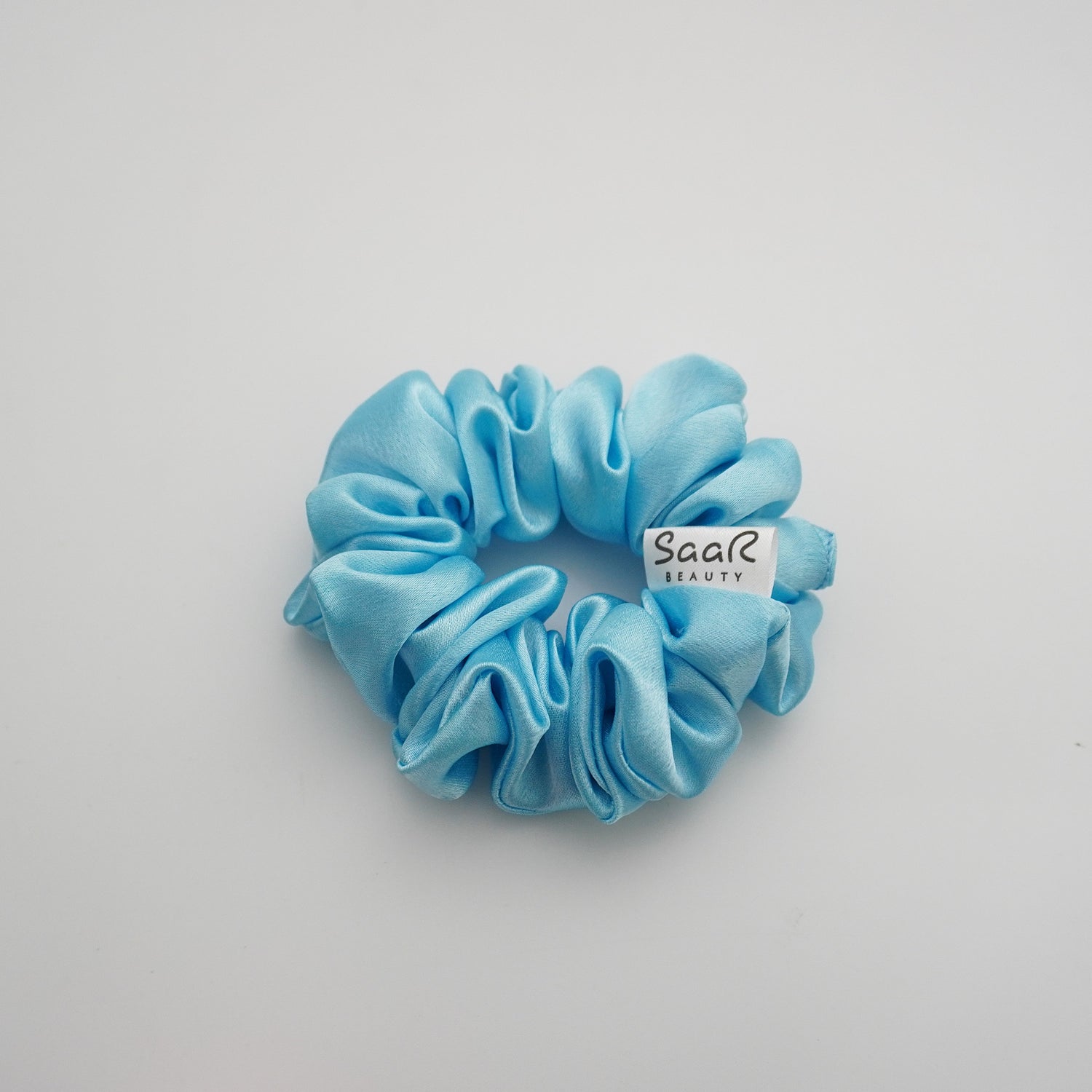 SaaR Beauty Fluffy Silk Satin Scrunchies – Soft, Luxurious, and Perfect for All Hair Types