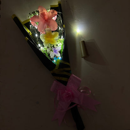 Compact Flower Claw Clip Bouquet Gift Set – Perfect Hair Accessories by SaaR Beauty – Set of 4 Hair Clutchers- premium korean packaging