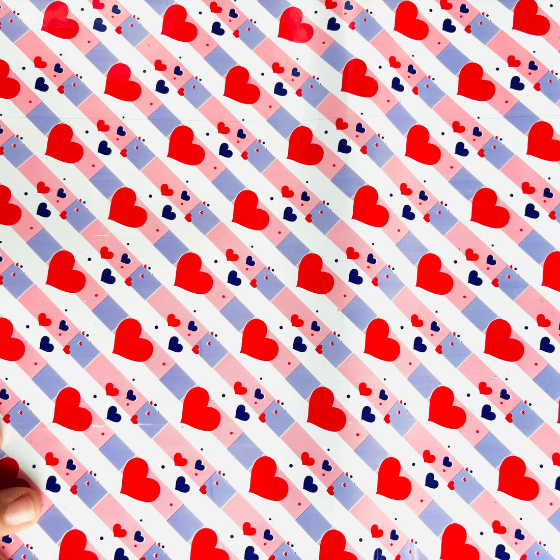 Order gift wrap -Premium Hearts Wrap
