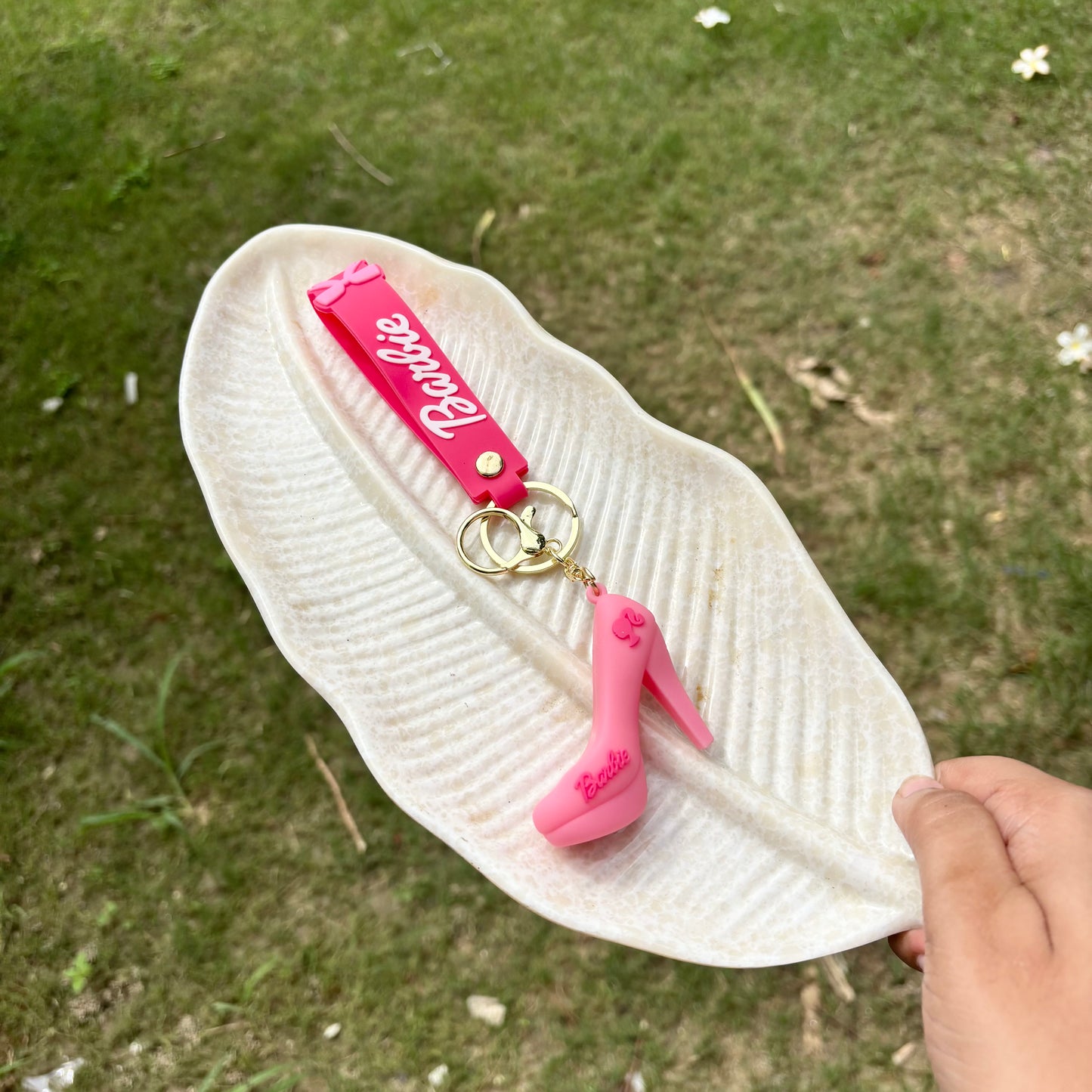 Stylish Barbie-Themed Silicone Keychains | Durable and Trendy Accessories