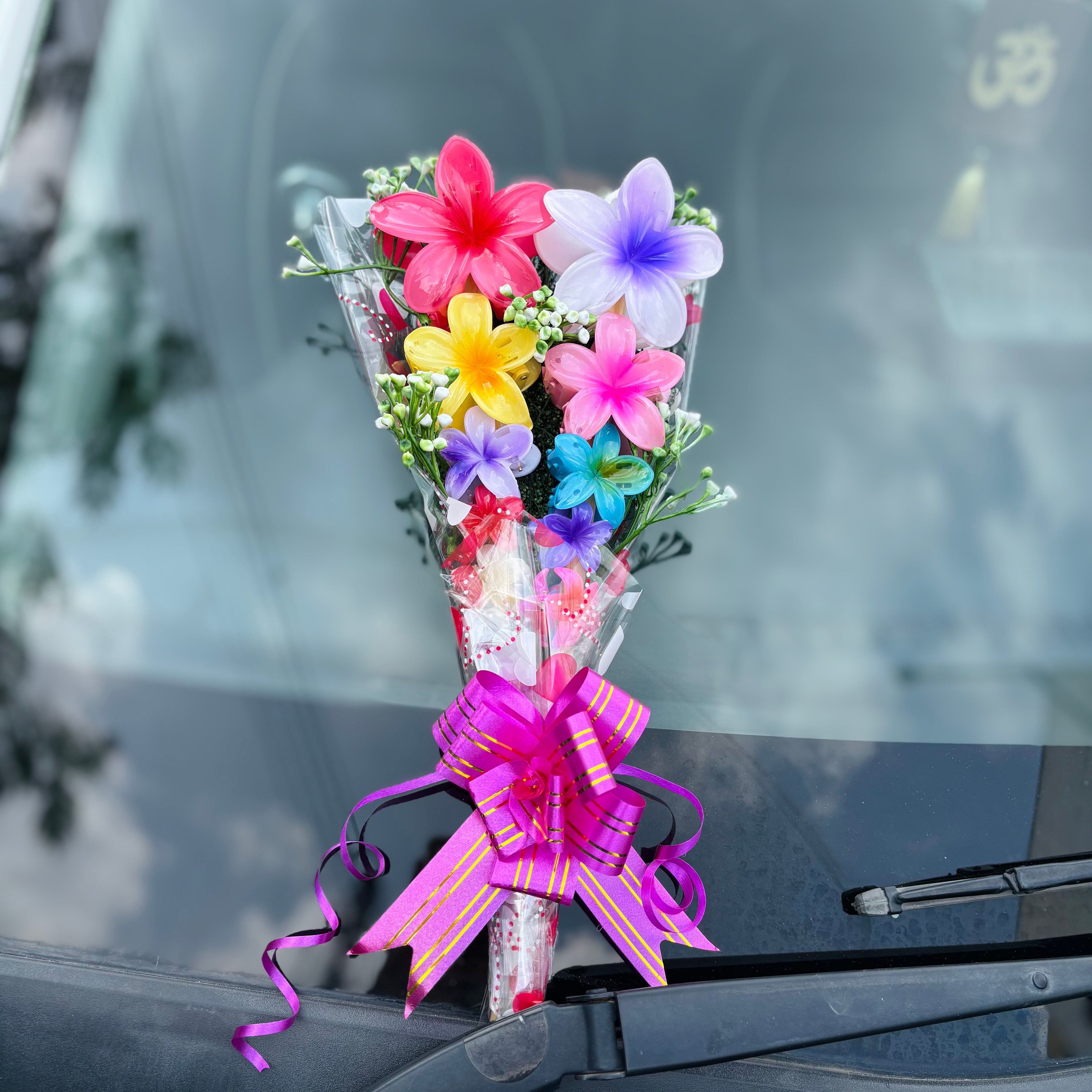 Stylish Flower Claw Clip Gift Set – Perfect for Every Occasion by SaaR Beauty – Set of 10 Hair Clutchers