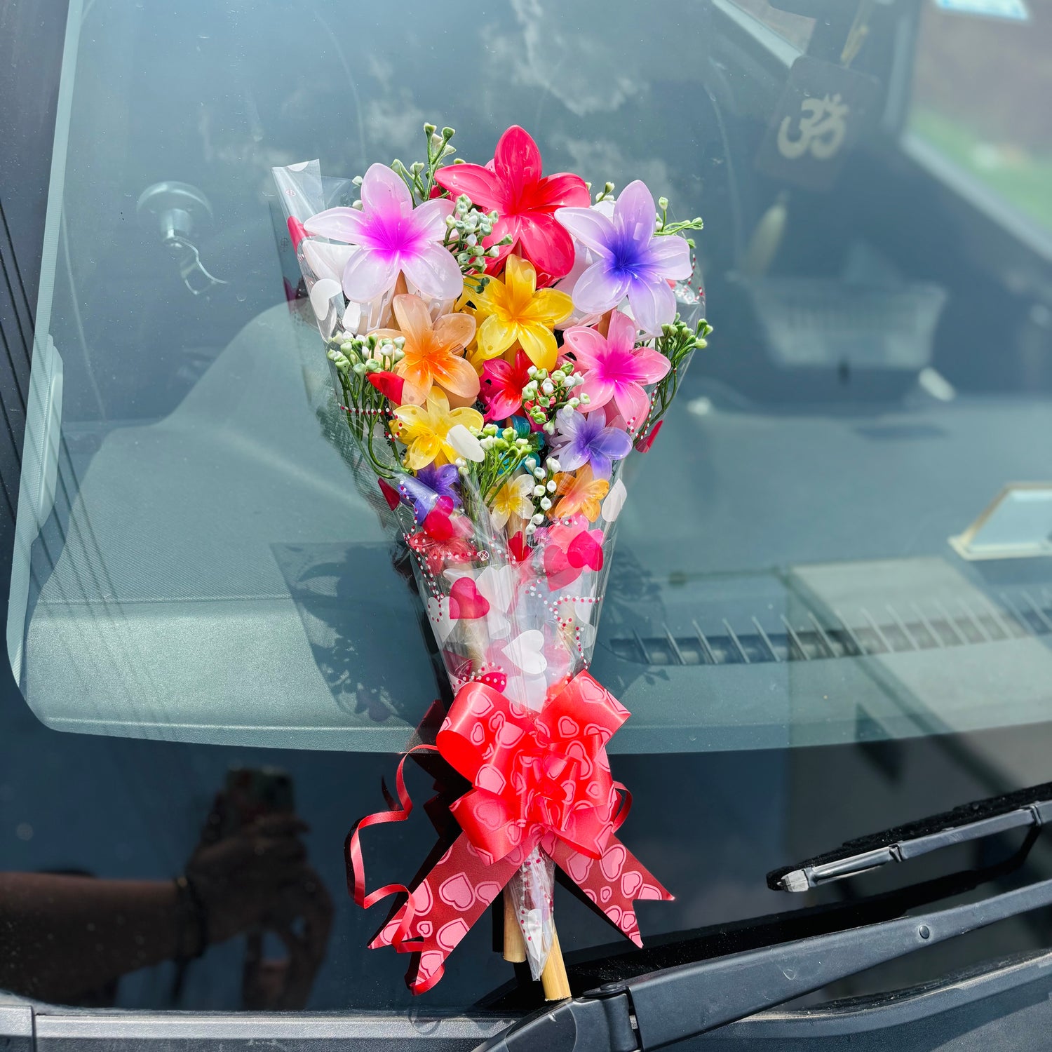 Exclusive Birthday Surprise Flower Claw Clip Bouquet with Viral Butterfly Clutcher – Set of 15 Hair Accessories | Unique Gift for Women &amp; Girls