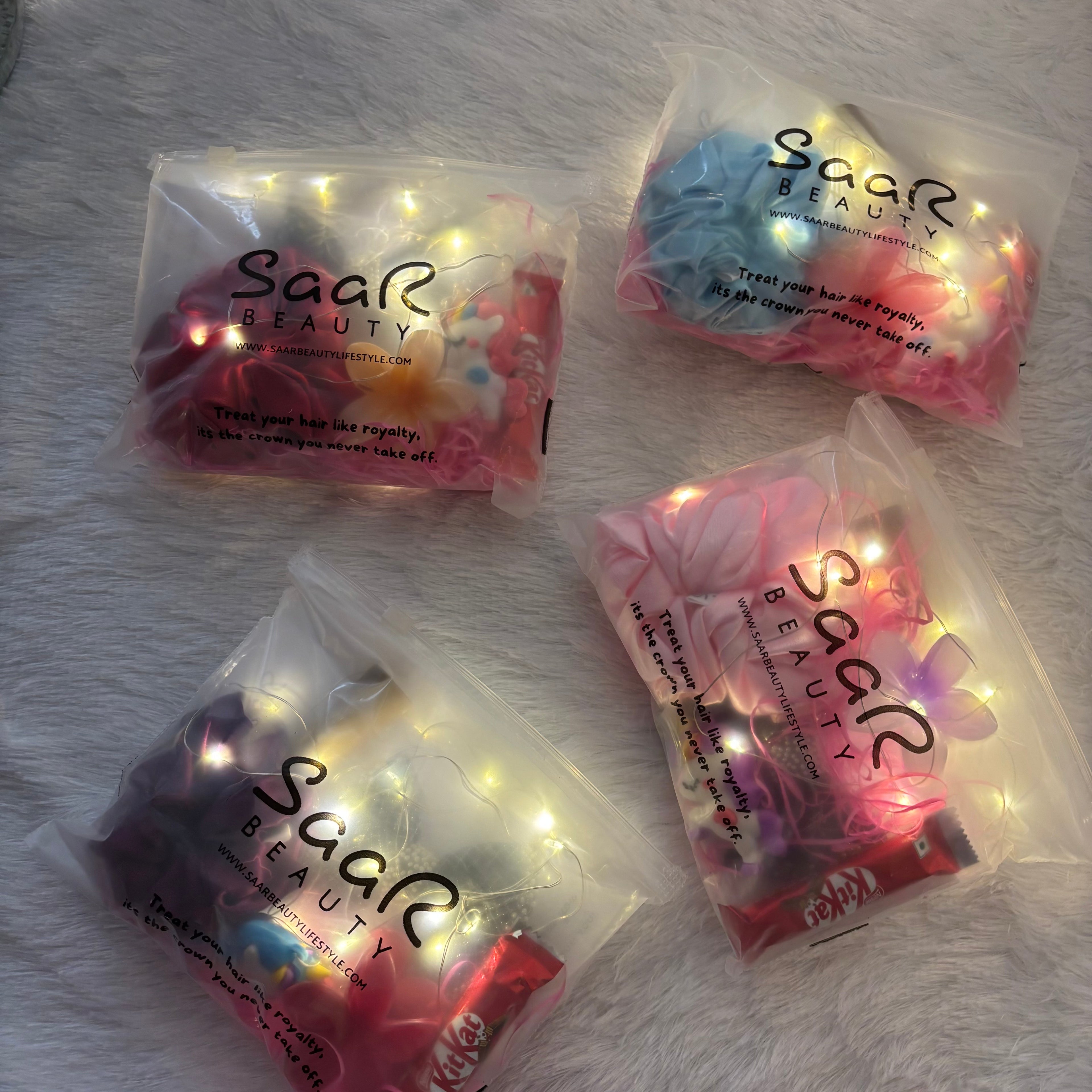 Pinterest Aesthetic Fairy Light Hamper – Saar Beauty Gift Set