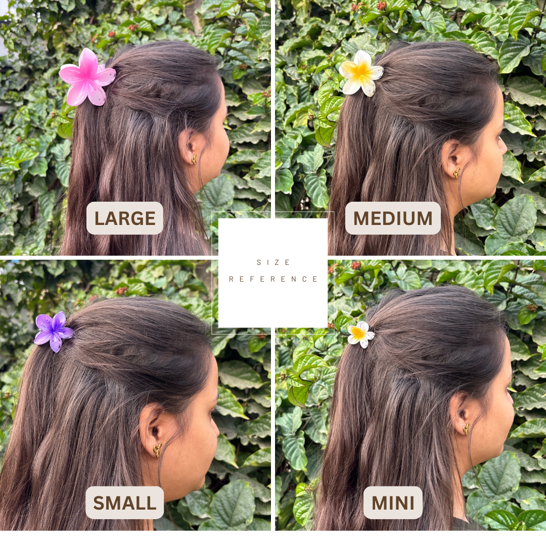 Enhance your look with SaaR Beauty's vibrant flower claw hair clips. Durable, colorful, and perfect for all hair types. Stylish, secure, and ideal for any occasion!