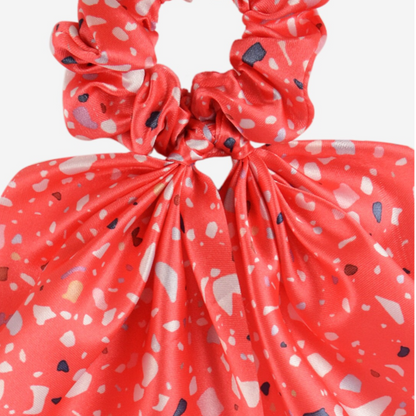 In House The Designer Marbel Scarf Scrunchies