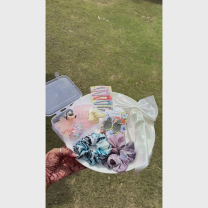 Birthday Gift Box for Women & Girls – Premium Hair Accessories & Jewelry Hamper by Saar Beauty