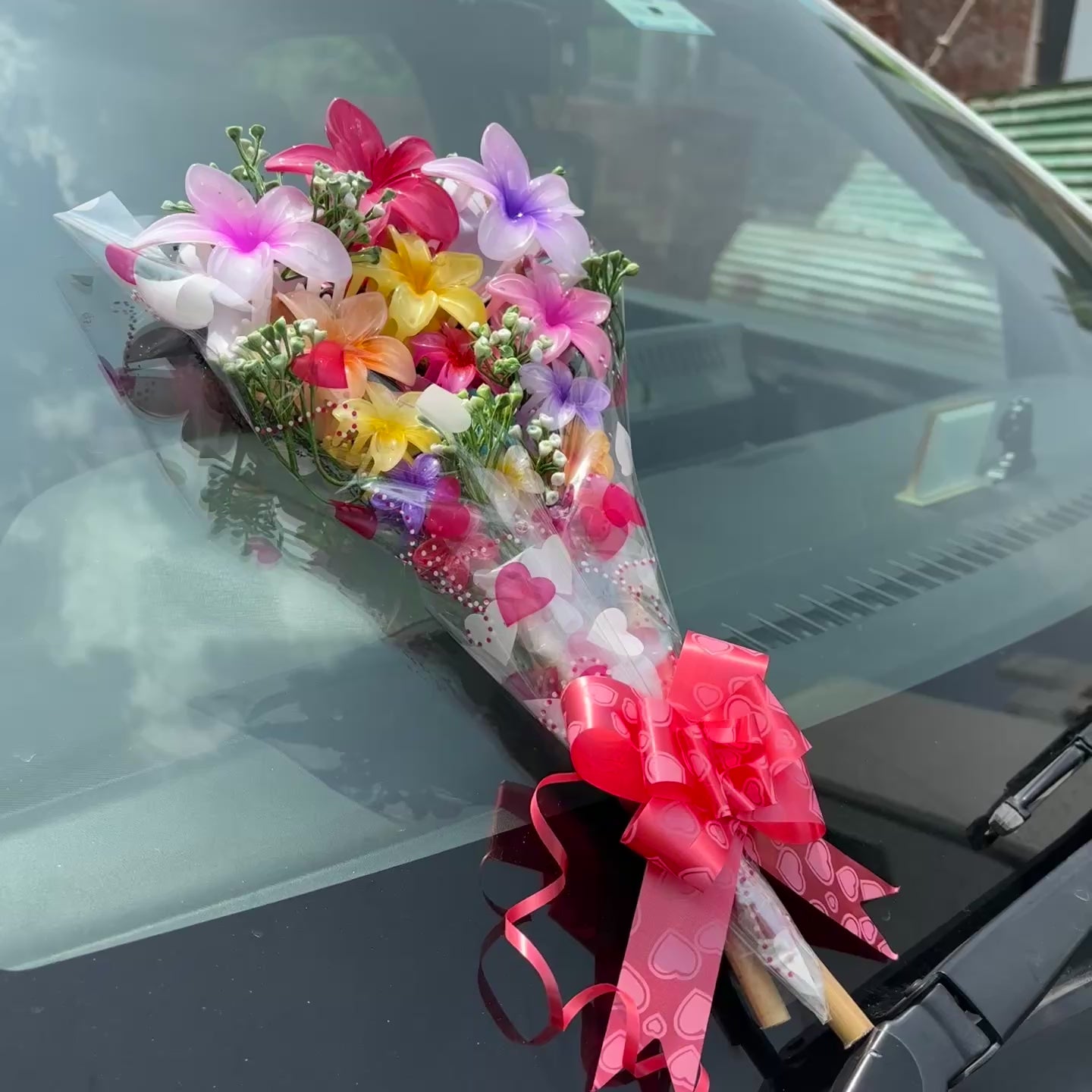 Exclusive Birthday Surprise Flower Claw Clip Bouquet with Viral Butterfly Clutcher – Set of 15 Hair Accessories | Unique Gift for Women &amp; Girls